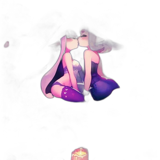 dress, mask, crown, umbrella, concept art, watercolor, pixel art, anime transparent PNG cut-out