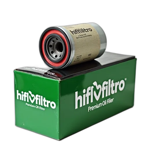 robot, 3d render, box, hiflofiltro, premium, oil, filters, displayed transparent PNG cut-out