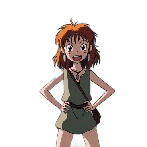 dress, staff, creature, weapon, cartoon, anime, concept art, pixel art transparent PNG cut-out