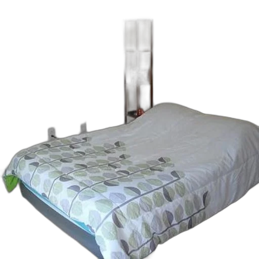 furniture, staff, robot, 3d render, photorealistic, cozy, bedroom, bed transparent PNG cut-out