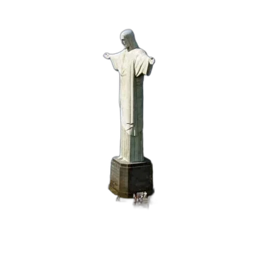 staff, robot, weapon, sword, 3d render, large, statue, jesus transparent PNG cut-out