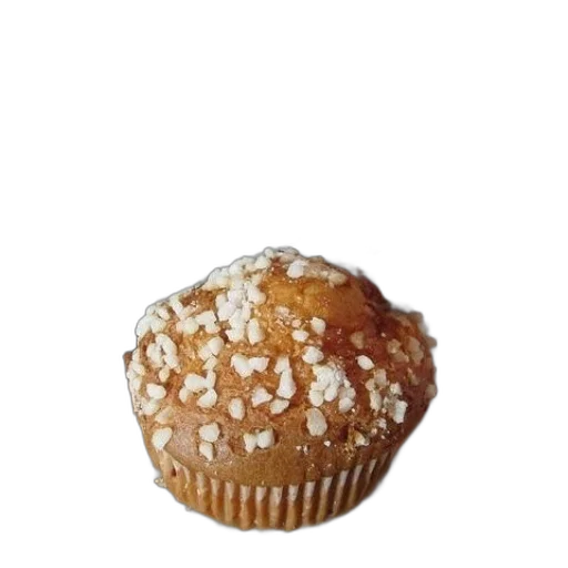 food, crown, staff, jewelry, photorealistic, 3d render, muffin, white transparent PNG cut-out