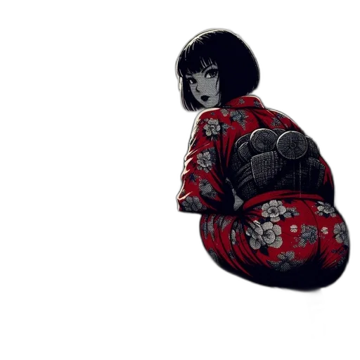 dress, mask, jacket, face, concept art, pixel art, fantasy art, photorealistic transparent PNG cut-out
