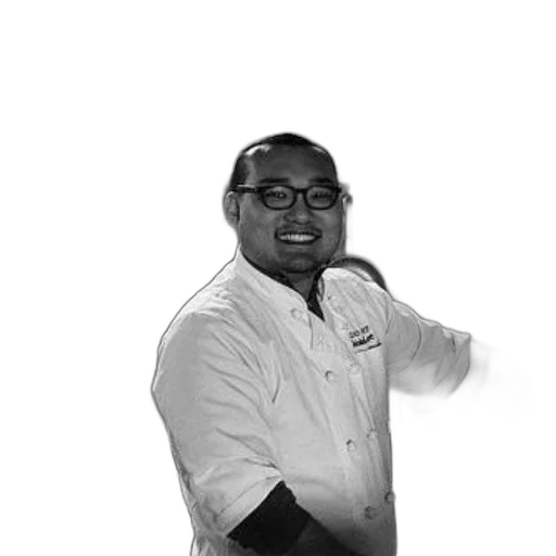 staff, jacket, food, animal, photorealistic, cartoon, pencil sketch, chef transparent PNG cut-out