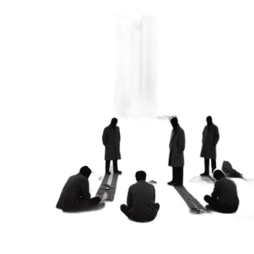 staff, furniture, umbrella, crown, concept art, 3d render, fog, forest transparent PNG cut-out