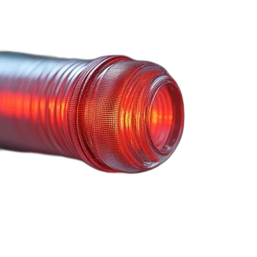weapon, sword, staff, umbrella, 3d render, red, heatpipe, thermoet transparent PNG cut-out