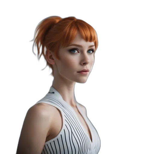 dress, robot, face, staff, photorealistic, concept art, fantasy art, 3d render transparent PNG cut-out