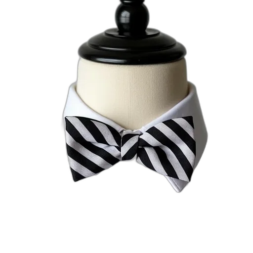 hat, jewelry, dress, 3d render, monochrome, black, white, striped transparent PNG cut-out