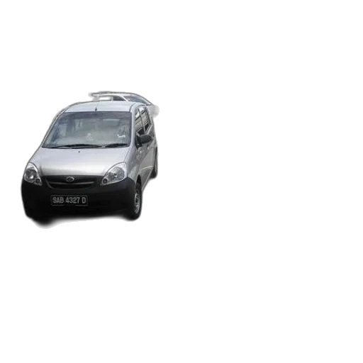 car, 3d render, photorealistic, concept art, silver, license, plate, sab transparent PNG cut-out