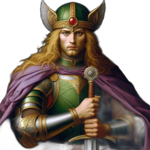 sword, crown, staff, face, fantasy art, photorealistic, concept art, oil painting transparent PNG cut-out