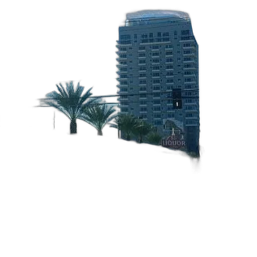 building, furniture, weapon, umbrella, 3d render, photorealistic, vaporwave, concept art transparent PNG cut-out