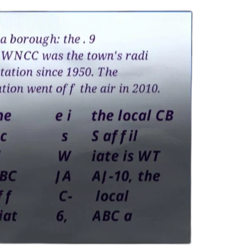 local, affiliate, aj-10, abc, c-6, nbc, wncc transparent PNG cut-out