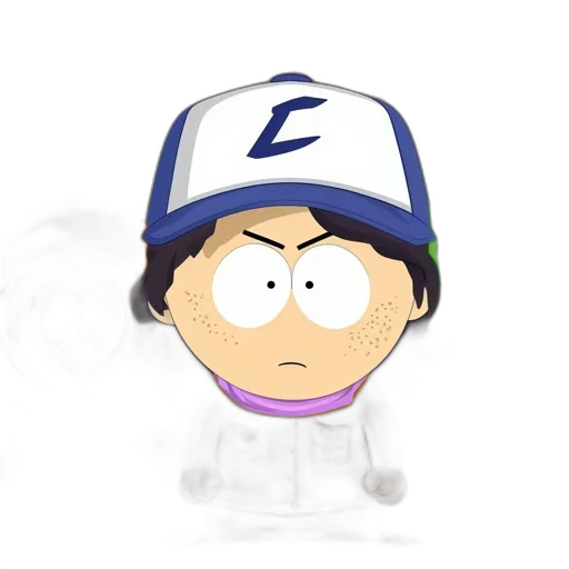 hat, cartoon, pixel art, 3d render, concept art, three, animated, south transparent PNG cut-out