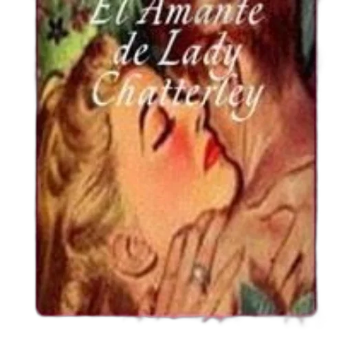 cover, amante, lady, chatterley, features, vintage-style, illustration, pink transparent PNG cut-out