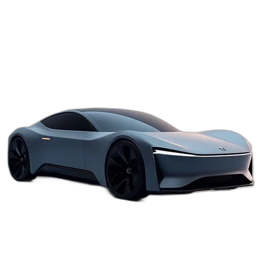 car, robot, 3d render, concept art, photorealistic, sleek, modern, electric transparent PNG cut-out