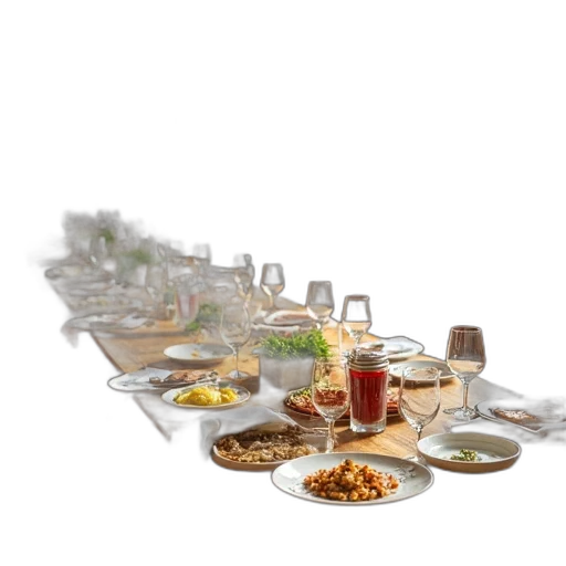 food, jewelry, 3d render, photorealistic transparent PNG cut-out