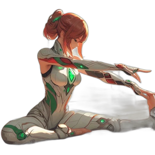 robot, weapon, staff, concept art, fantasy art, cyberpunk, pixel art, fire transparent PNG cut-out