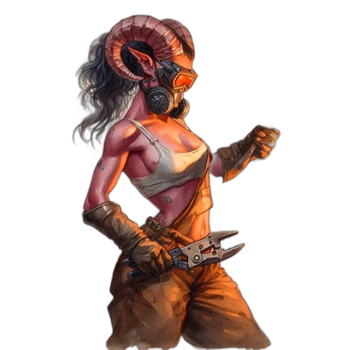 mask, staff, creature, weapon, concept art, fantasy art, pixel art, comic book art transparent PNG cut-out