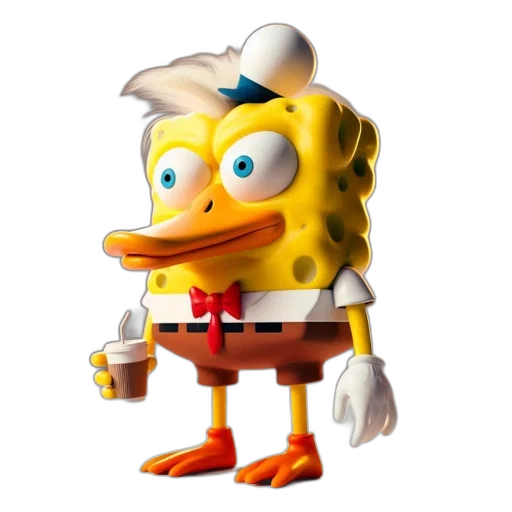 animal, creature, face, mask, 3d render, concept art, cartoon, pixel art transparent PNG cut-out