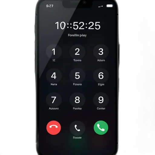 iphone, dialpad, words, create transparent PNG cut-out