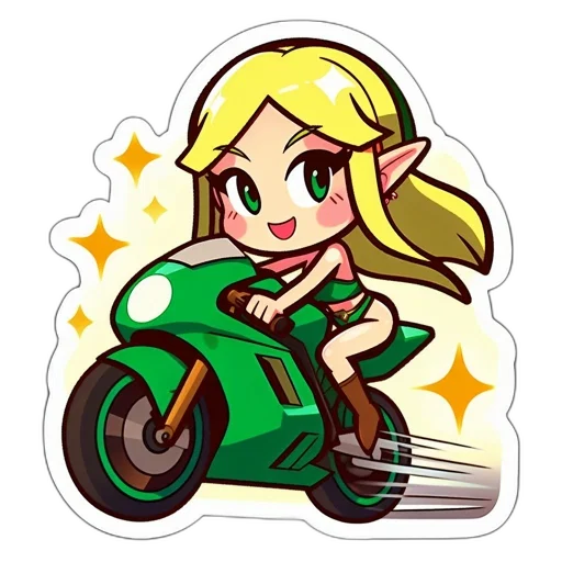 car, cartoon, pixel art, concept art, anime, green, animated, character transparent PNG cut-out