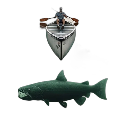 weapon, animal, creature, jewelry, concept art, 3d render, photorealistic, underwater transparent PNG cut-out