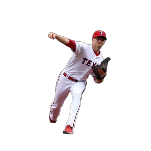 texas, rangers, pitcher, pitching transparent PNG cut-out