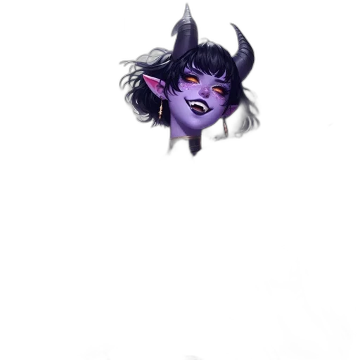 staff, creature, face, mask, concept art, fantasy art, pixel art, anime transparent PNG cut-out