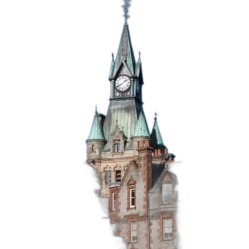 building, staff, crown, jewelry, photorealistic, concept art, 3d render, watercolor transparent PNG cut-out