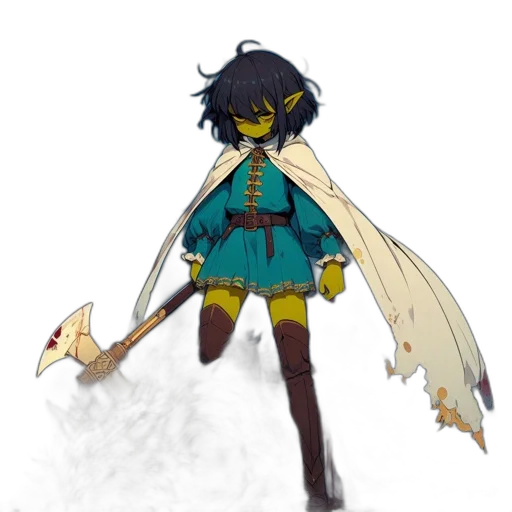 staff, weapon, sword, mask, concept art, pixel art, fantasy art, anime transparent PNG cut-out