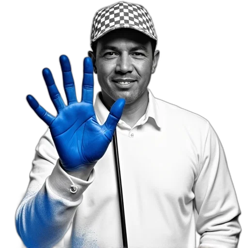 staff, blue, black, white, photograph, man, wearing, sweater transparent PNG cut-out