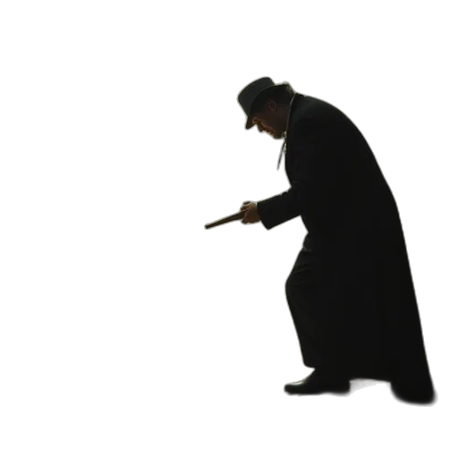 staff, jacket, weapon, umbrella transparent PNG cut-out