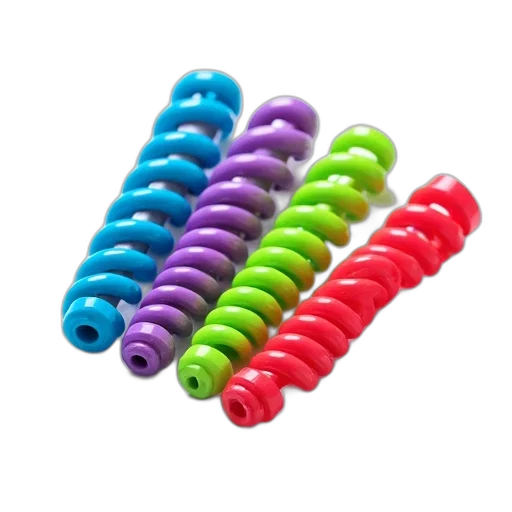 jewelry, weapon, 3d render, neon, colorful, set, hair, curlers transparent PNG cut-out