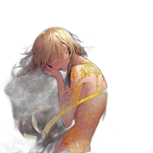 dress, sword, weapon, mask, watercolor, fantasy art, concept art, pixel art transparent PNG cut-out