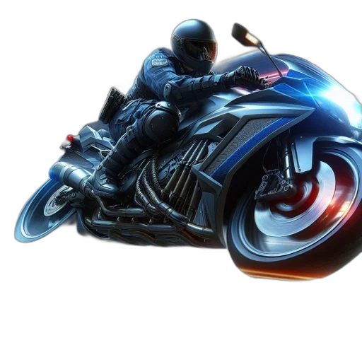 weapon, concept art, 3d render, photorealistic, comic book art, futuristic, setting, rider transparent PNG cut-out
