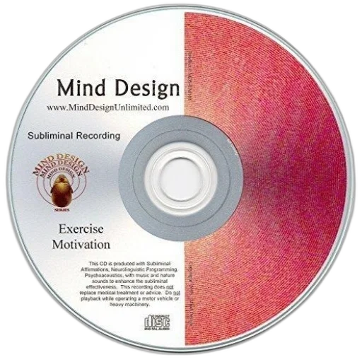 titled, mind, design, red, white, featuring, subliminal, recording transparent PNG cut-out