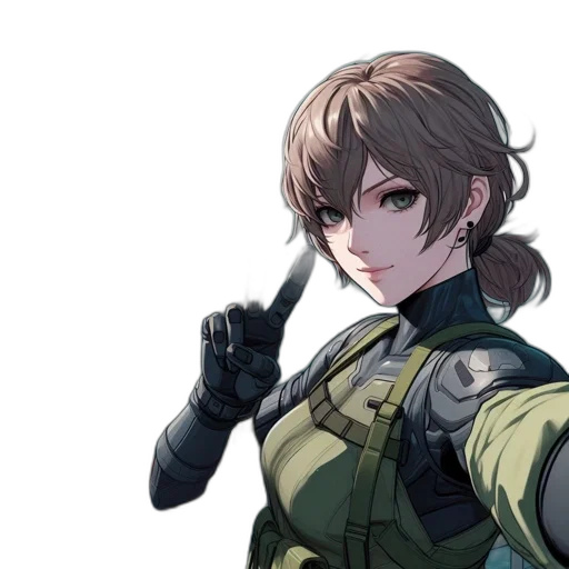weapon, staff, concept art, anime, pixel art, cyberpunk, green, dark transparent PNG cut-out