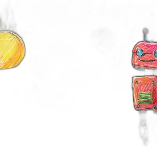 robot, concept art, 3d render, pixel art, fantasy art, outer space, fire, fog transparent PNG cut-out