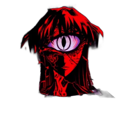 mask, face, creature, hat, pixel art, anime, concept art, vaporwave transparent PNG cut-out