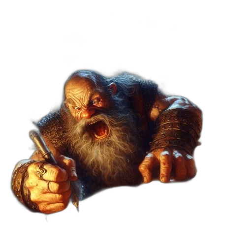creature, animal, staff, face, concept art, fantasy art, photorealistic, 3d render transparent PNG cut-out