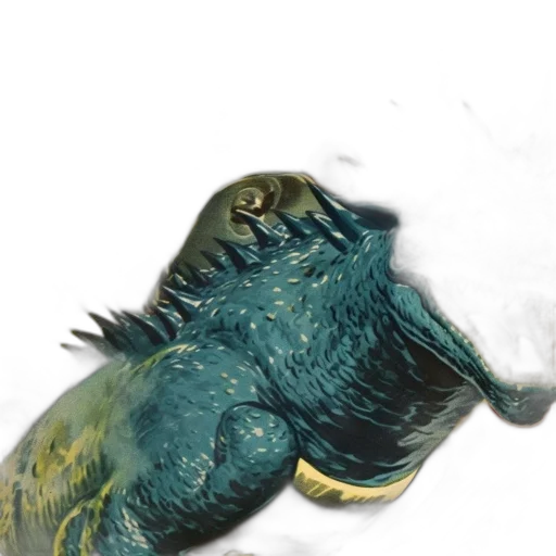 creature, animal, dragon, mask, concept art, watercolor, photorealistic, 3d render transparent PNG cut-out