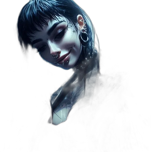 robot, face, mask, creature, cyberpunk, concept art, fantasy art, comic book art transparent PNG cut-out