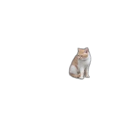 animal, creature, robot, staff, pixel art, 3d render, concept art, vaporwave transparent PNG cut-out