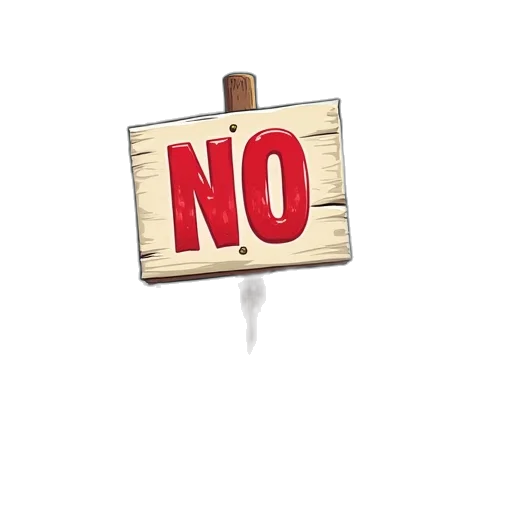 staff, 3d render, sign, saying transparent PNG cut-out
