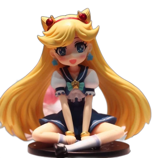 staff, weapon, 3d render, anime, concept art, cartoon, figurines, blonde transparent PNG cut-out