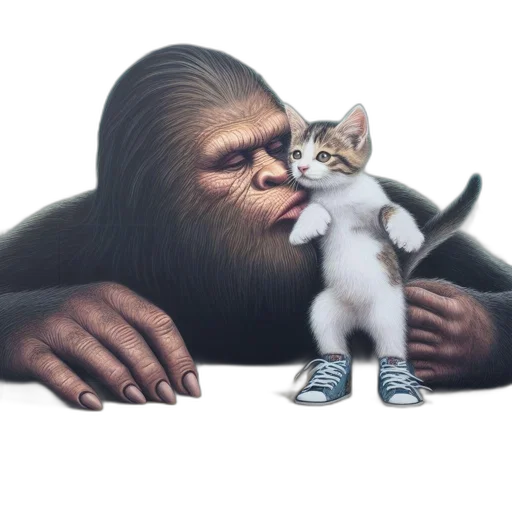 animal, creature, concept art, photorealistic, fantasy art, 3d render, artistic, rendition transparent PNG cut-out