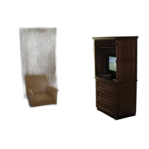 furniture, 3d render, photorealistic, earth tones transparent PNG cut-out