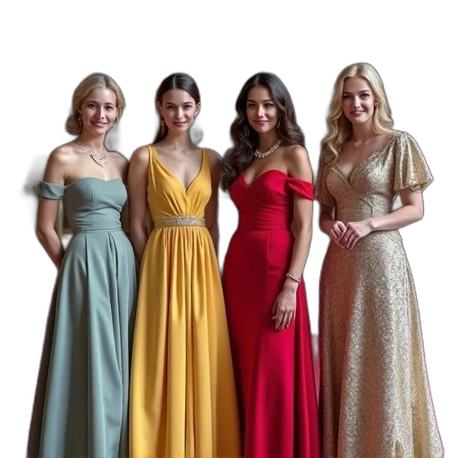 dress, jewelry, staff, golden transparent PNG cut-out