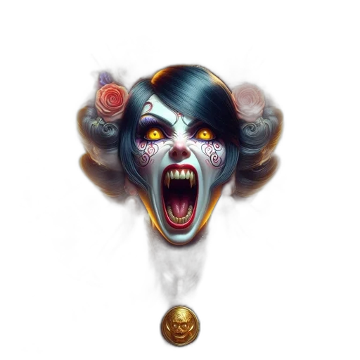 mask, face, jewelry, concept art, fantasy art, comic book art, photorealistic, artwork transparent PNG cut-out