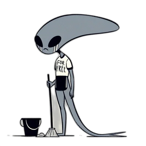 robot, creature, staff, hat, concept art, cartoon, comic book art, pixel art transparent PNG cut-out